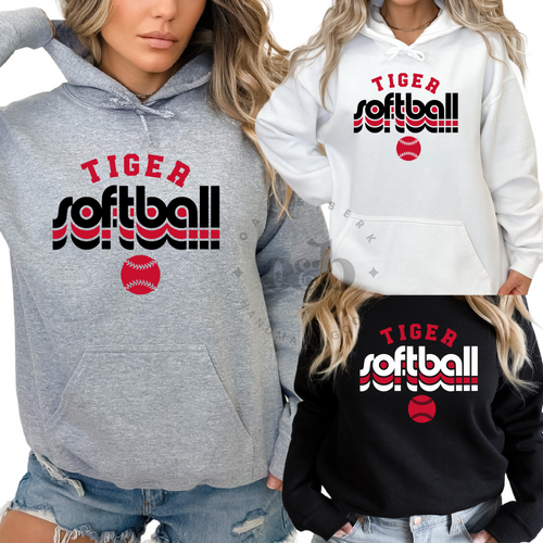 MTO / ADM Tiger Softball Retro, sweatshirts