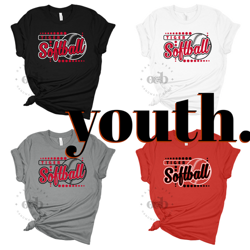 MTO / ADM Tigers Softball Dots, youth