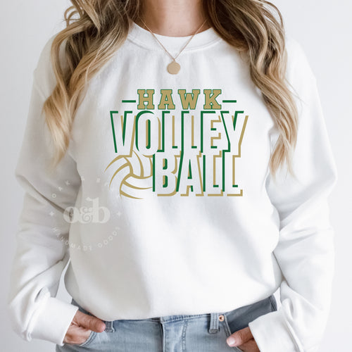 MTO / Hawk Volleyball, gildan sweatshirts