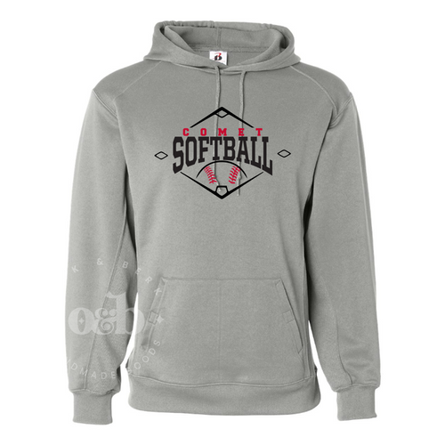 MTO / Comet Softball Diamond, performance hoodie