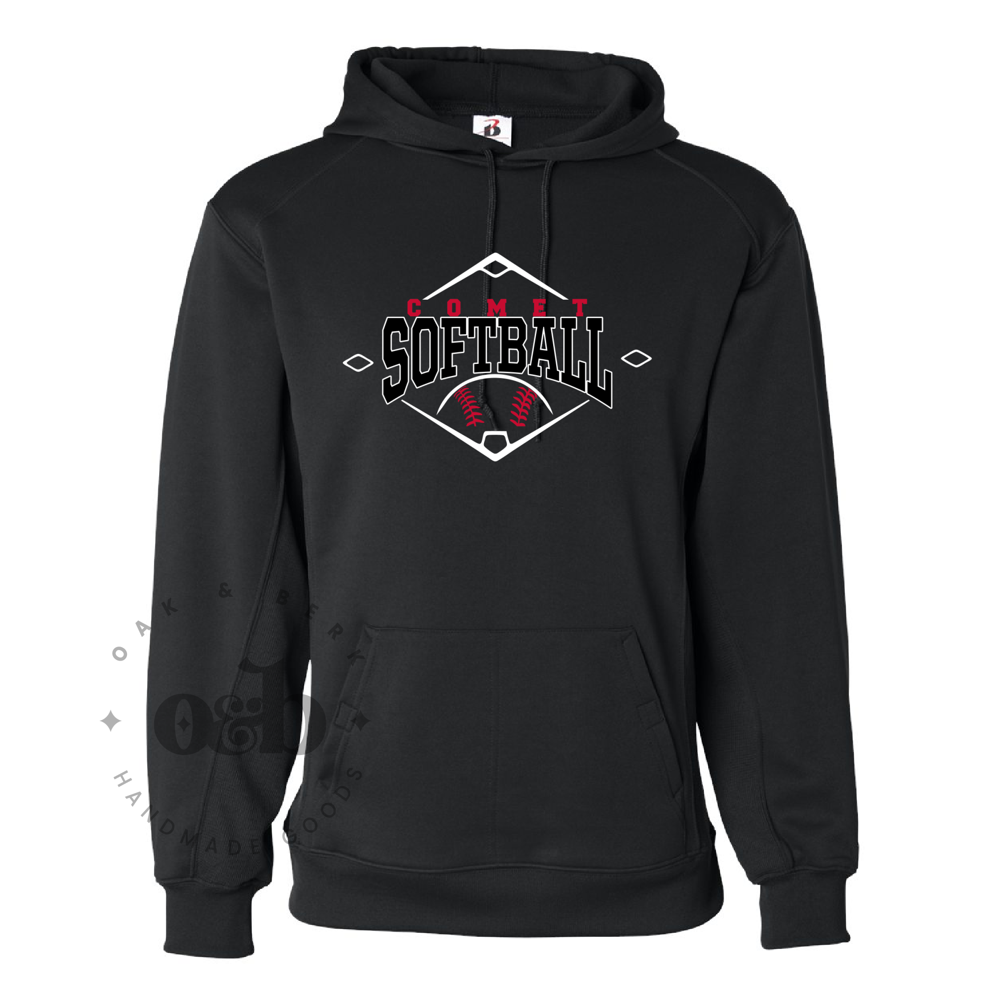 MTO / Comet Softball Diamond, performance hoodie