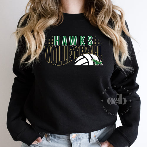 MTO / Hawk Volleyball Wavy, gildan sweatshirts