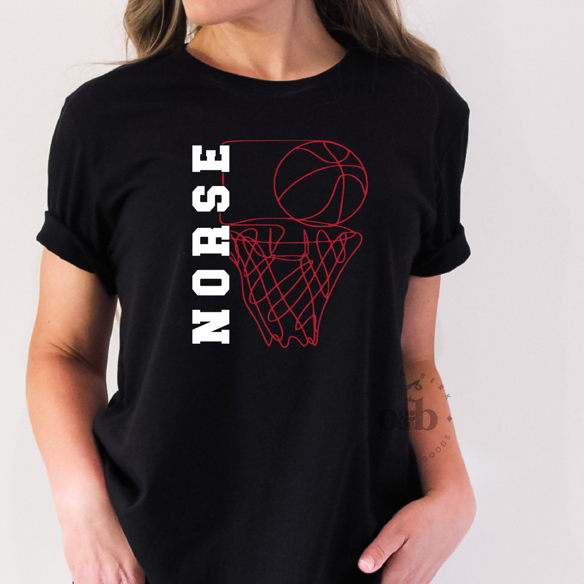 MTO / Norse Basketball Line Art, youth