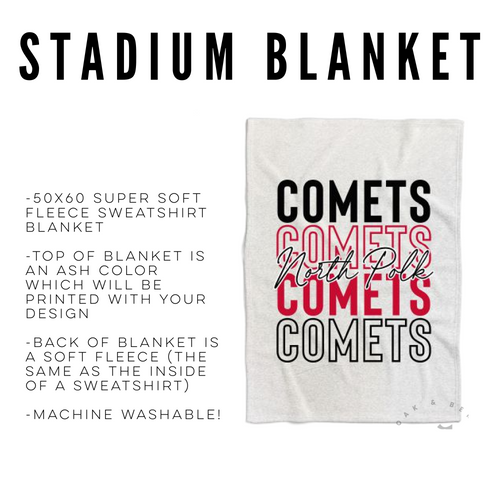 RTS | North Polk Stadium Blanket