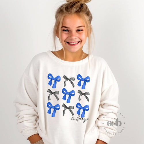 MTO / Bulldogs Coquette Bows, youth