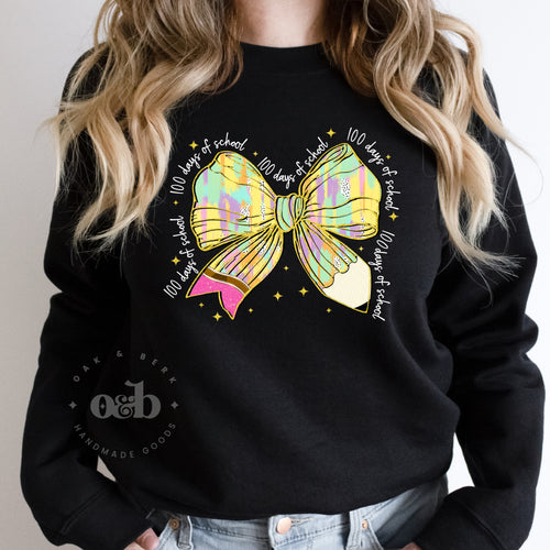 MTO / 100 Days Pencil Bow, adult