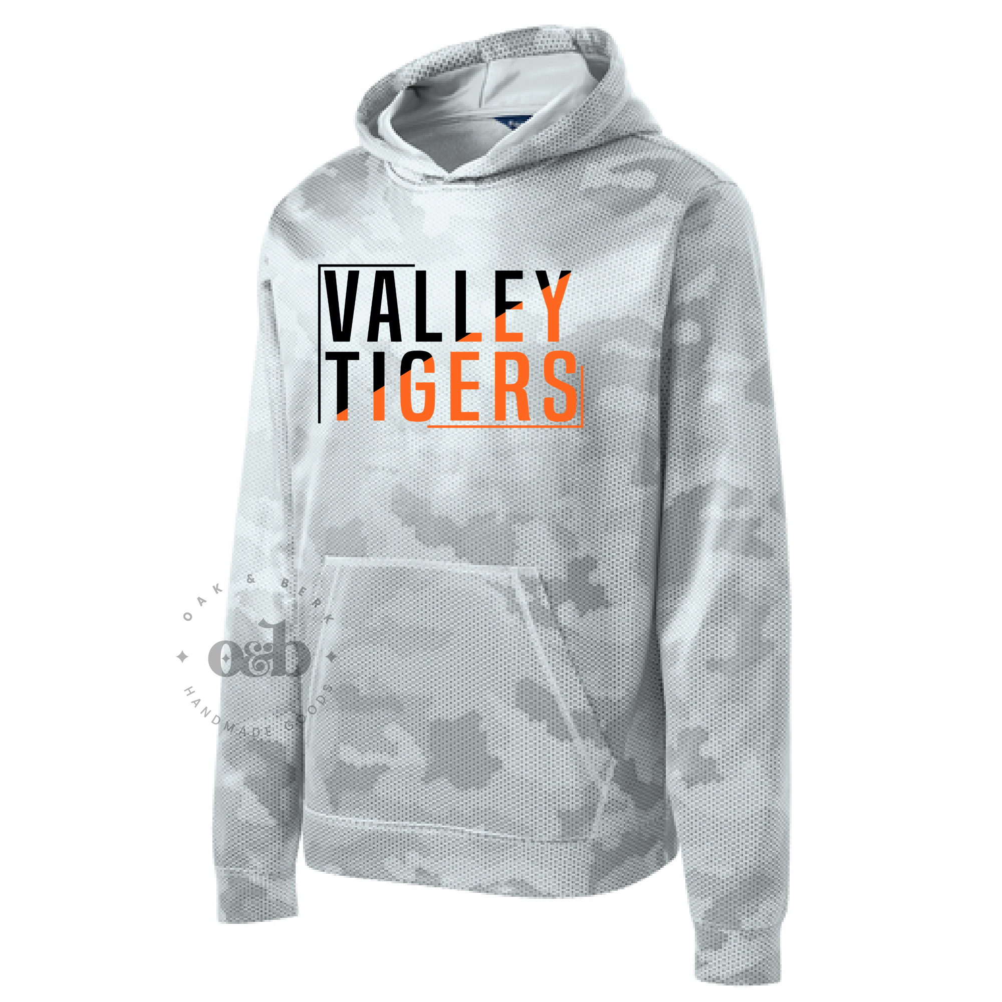 MTO / Valley Camo, performance hoodie
