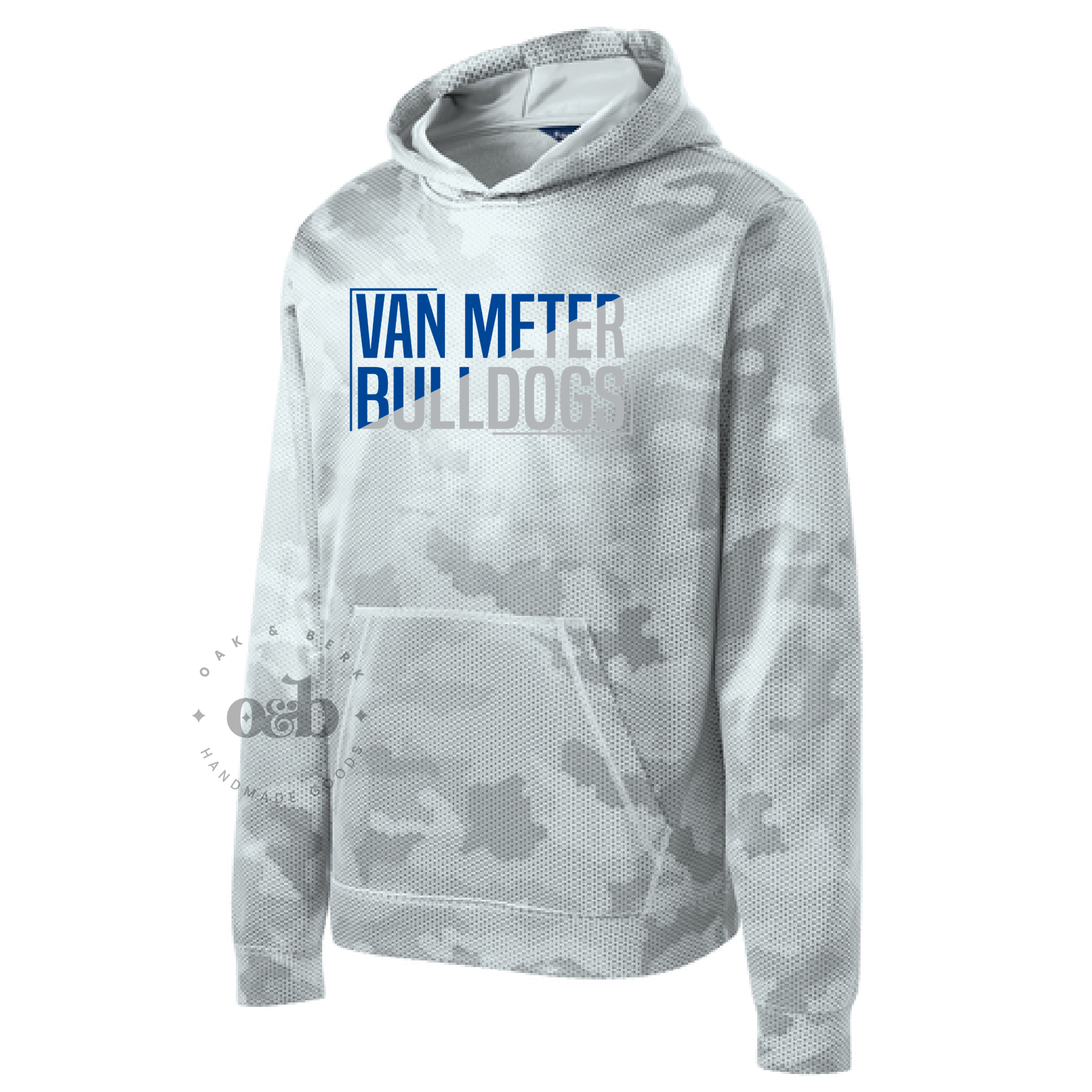 MTO / Van Meter Camo, performance hoodie