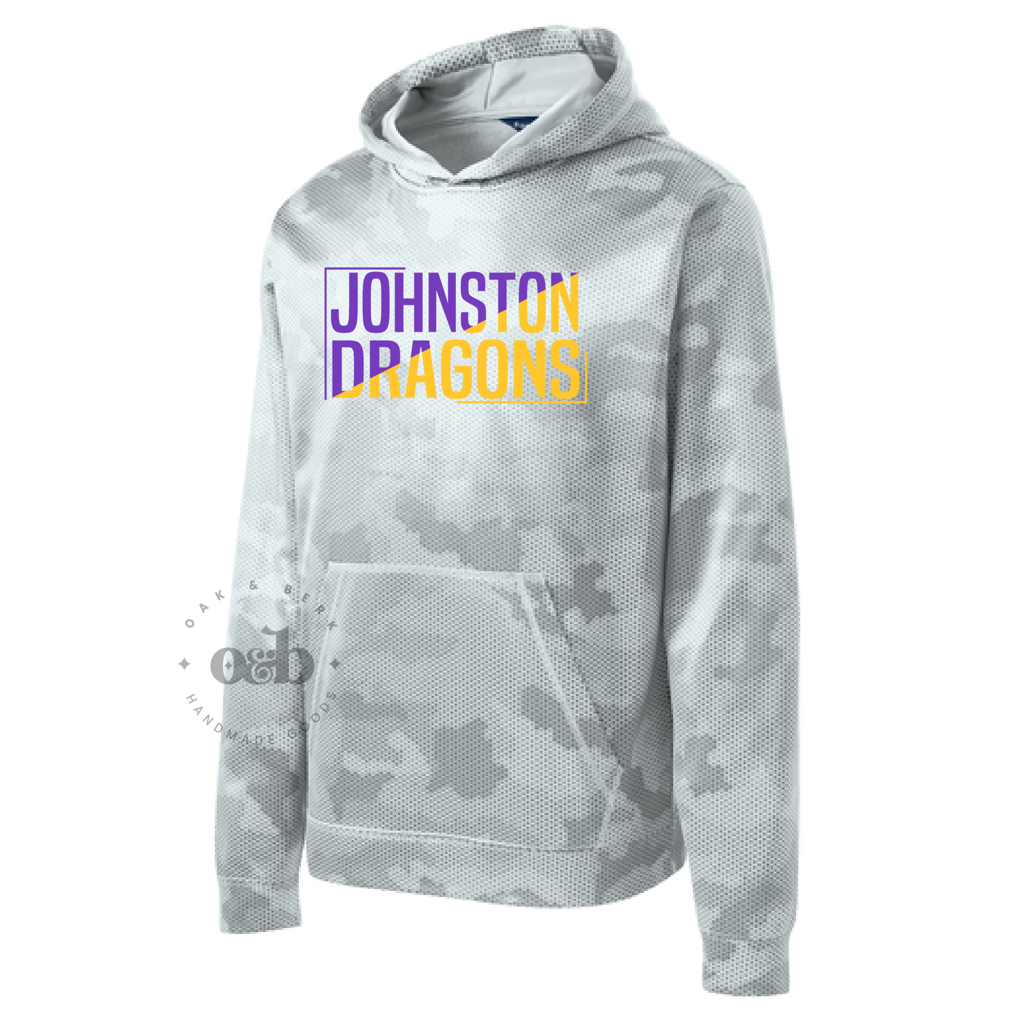 MTO / Johnston Camo, performance hoodie