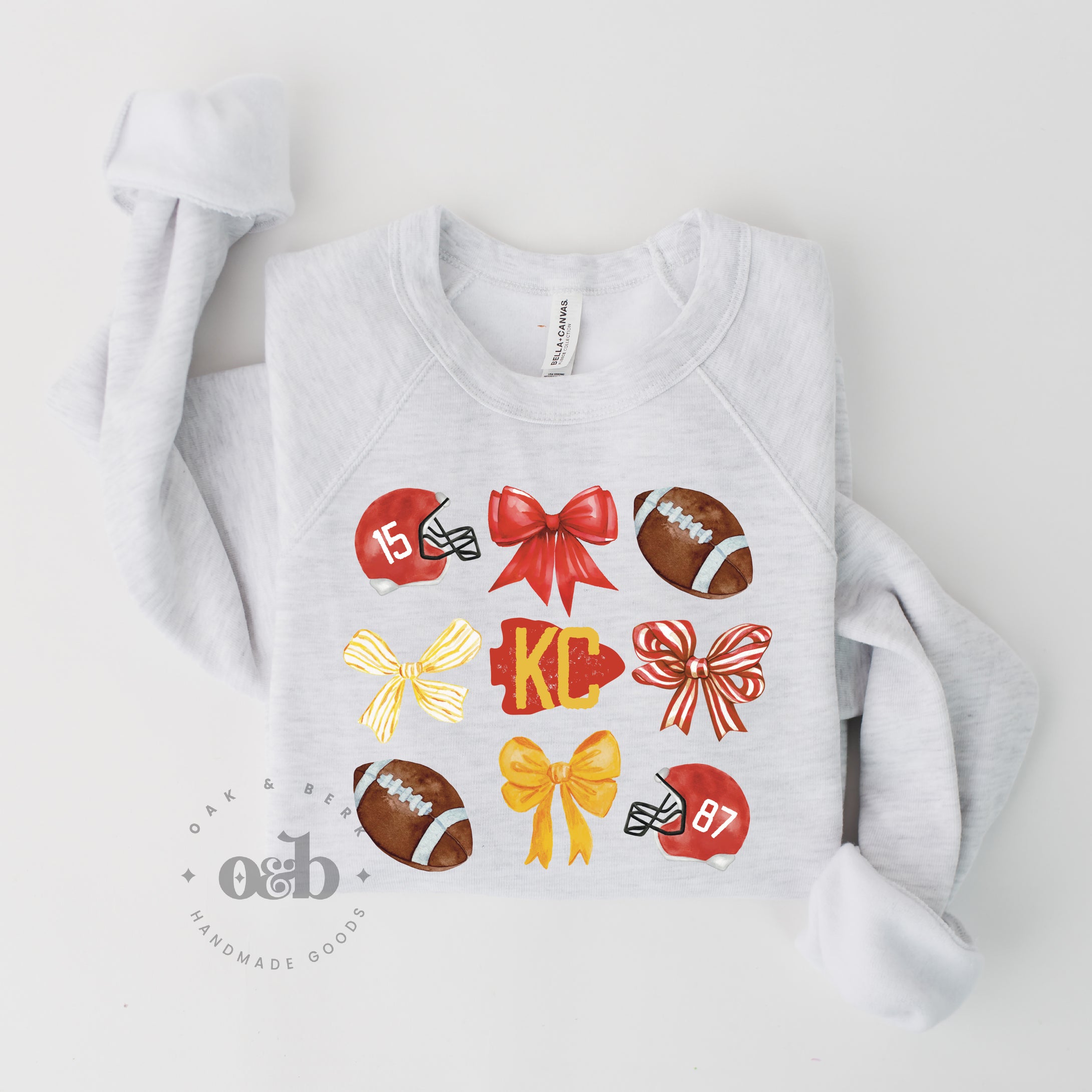 MTO / KC Bows, sweatshirt + tee
