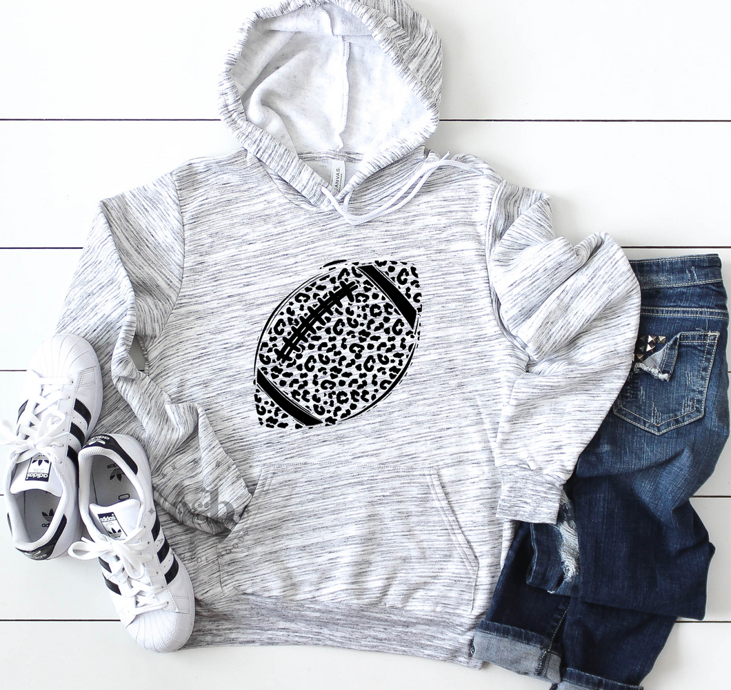 MTO / Leopard Football Hoodie