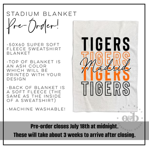 PRE-ORDER | Madrid Stadium Blanket