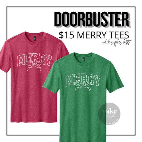 DOORBUSTER / Merry+Bow Tee