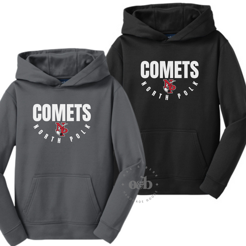 MTO / Comets, sport tek hoodie