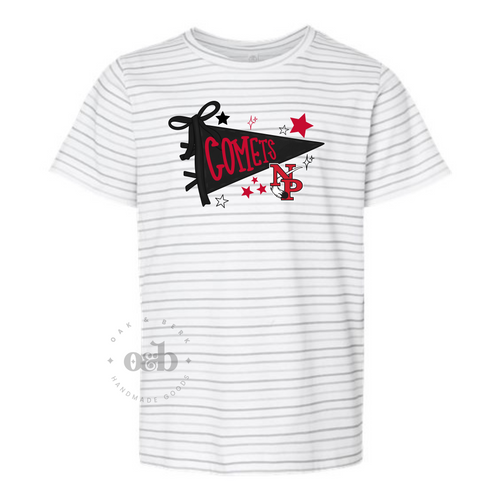 RTS / Comets Pennant + Stars, toddler+youth
