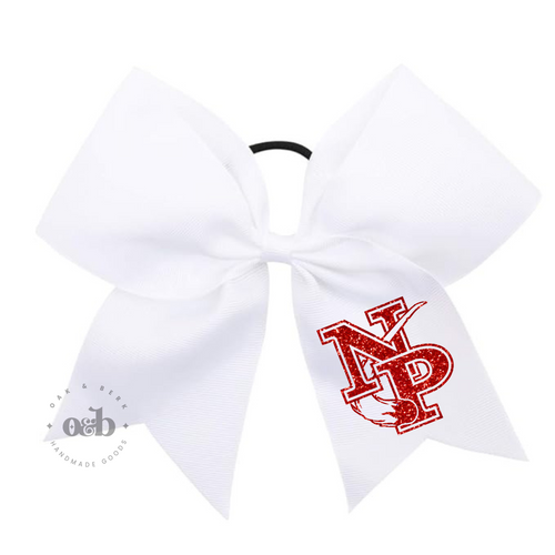 RTS / North Polk Cheer Bow, white