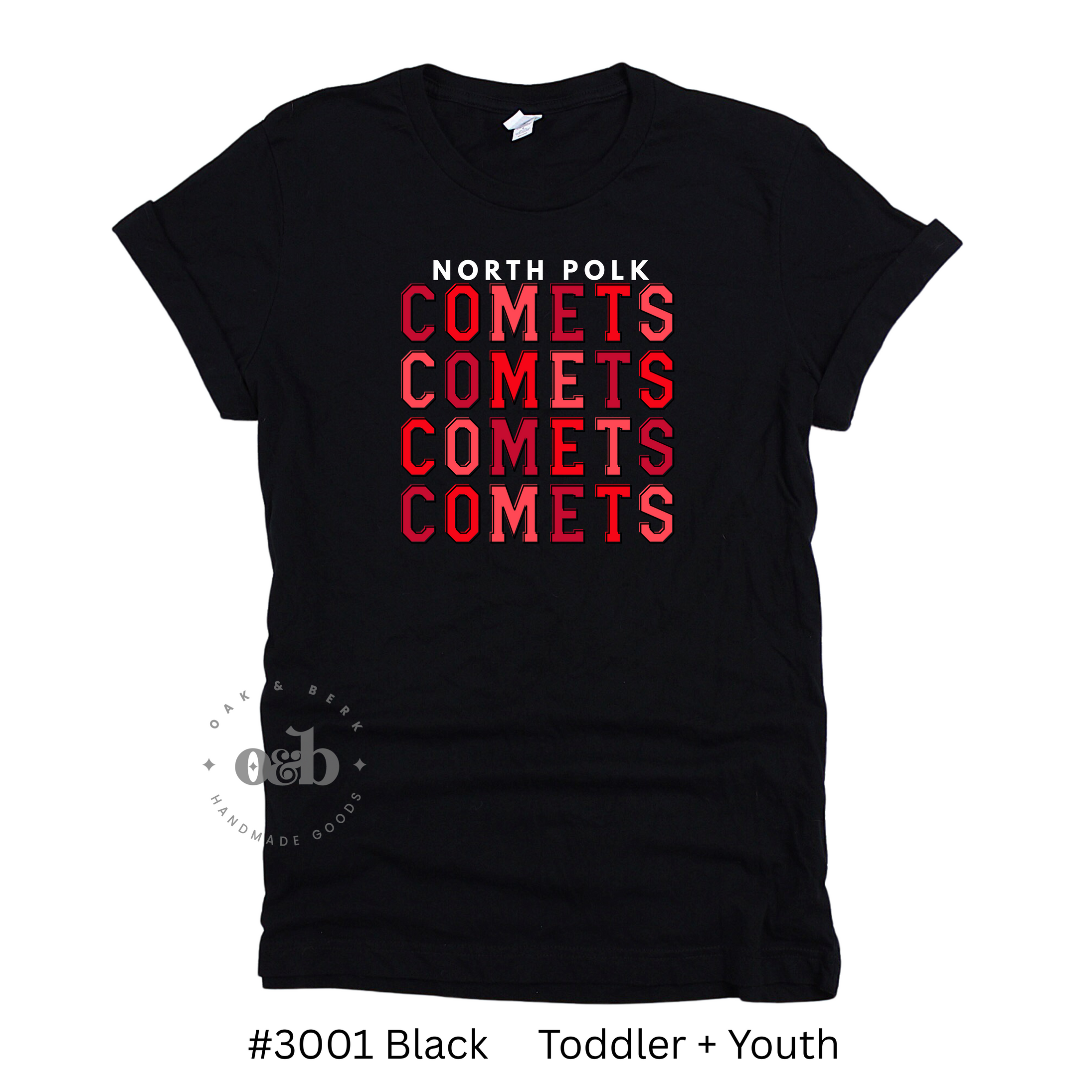 MTO / NP Comets Repeating, toddler+youth