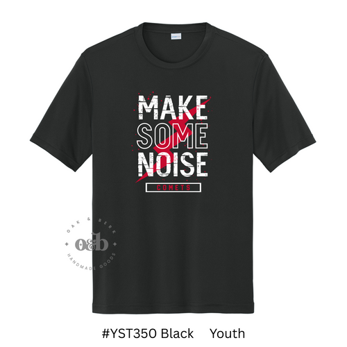RTS / Make Some Noise Comets, sport tek