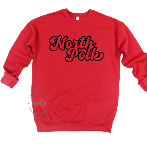 RTS / North Polk Retro, crewneck