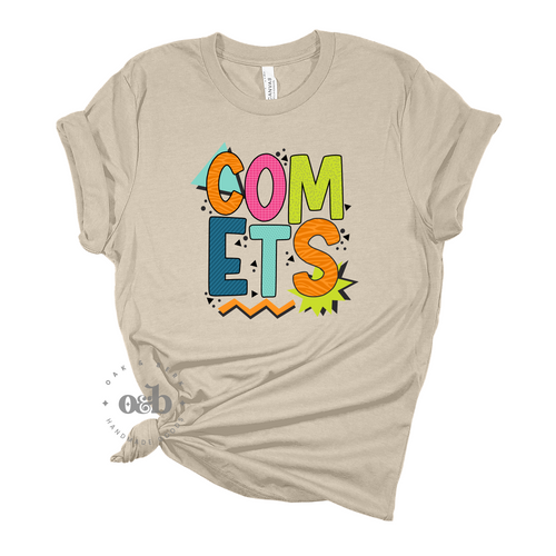 MTO / Colorful 80s Comets, toddler+youth