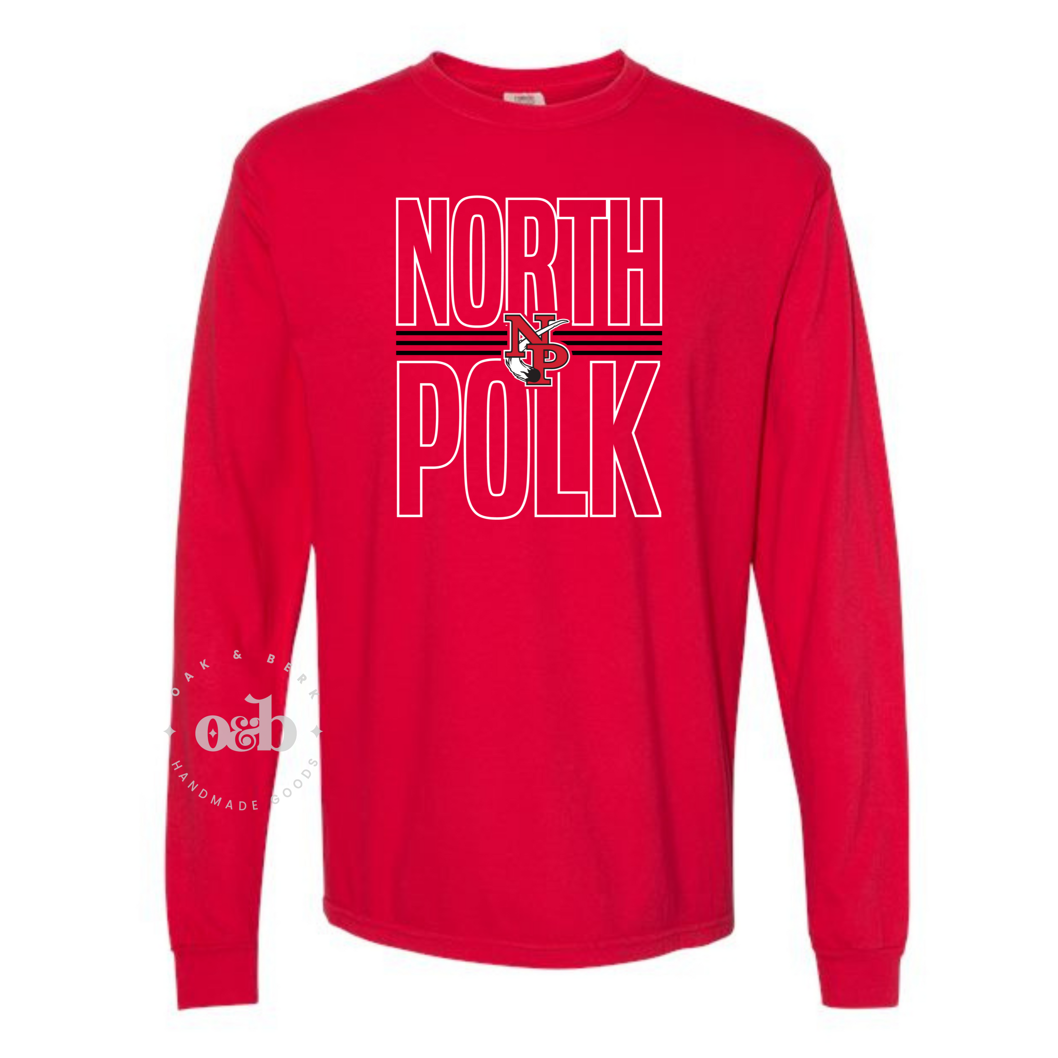 MTO / North Polk Outline, long sleeve