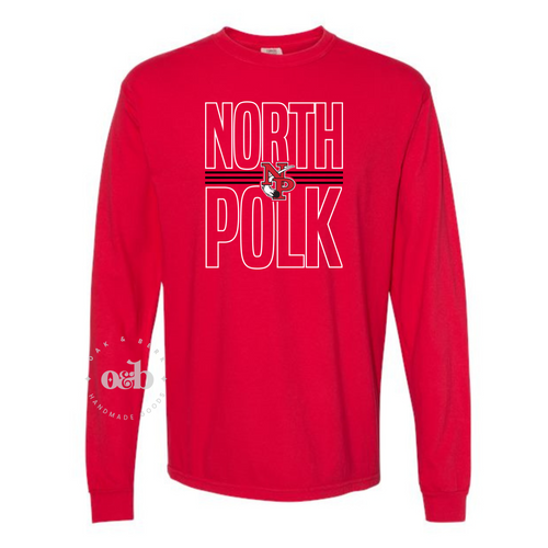 MTO / North Polk Outline, long sleeve