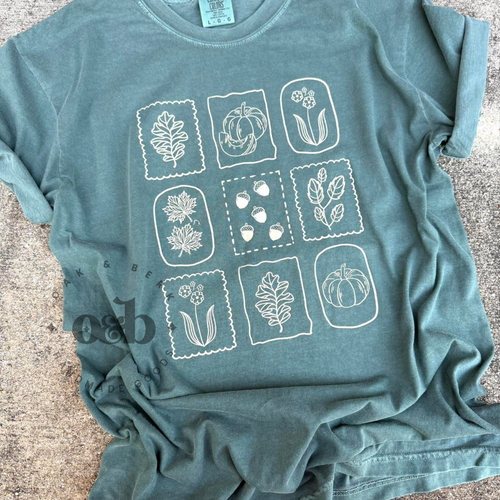 RTS / Fall Stamp Grid, comfort colors