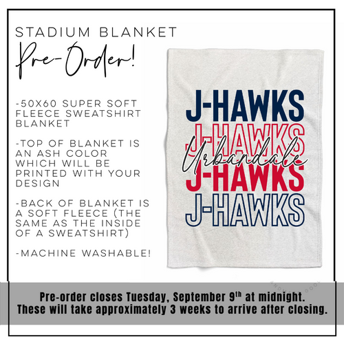 PRE-ORDER | Urbandale Stadium Blanket