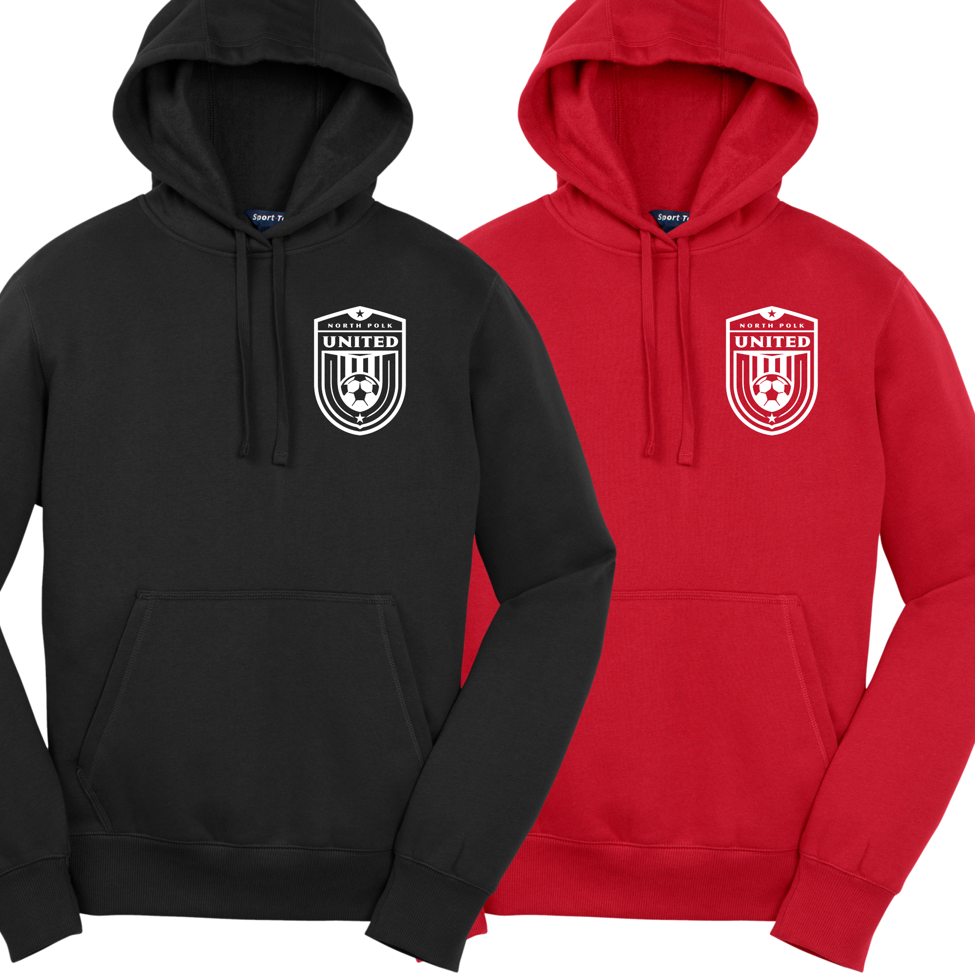 MTO / North Polk United, sport tek hoodie