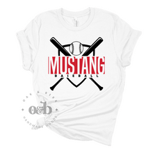 Load image into Gallery viewer, MTO / Mustang Baseball Bats, adult tee+tank