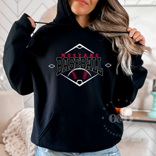 Load image into Gallery viewer, MTO / Mustang Baseball Diamond, sweatshirts