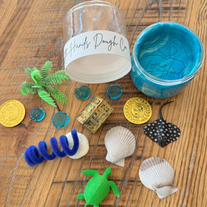 RTS / Playdoh Jar, ocean