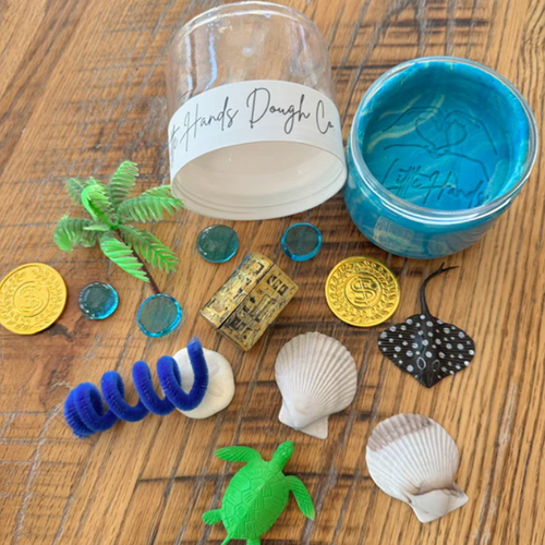 RTS / Playdoh Jar, ocean