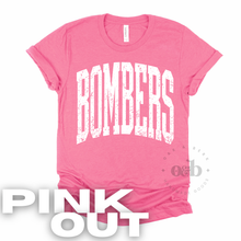 Load image into Gallery viewer, MTO / Bombers Tall Distressed Pink Out, youth+adult