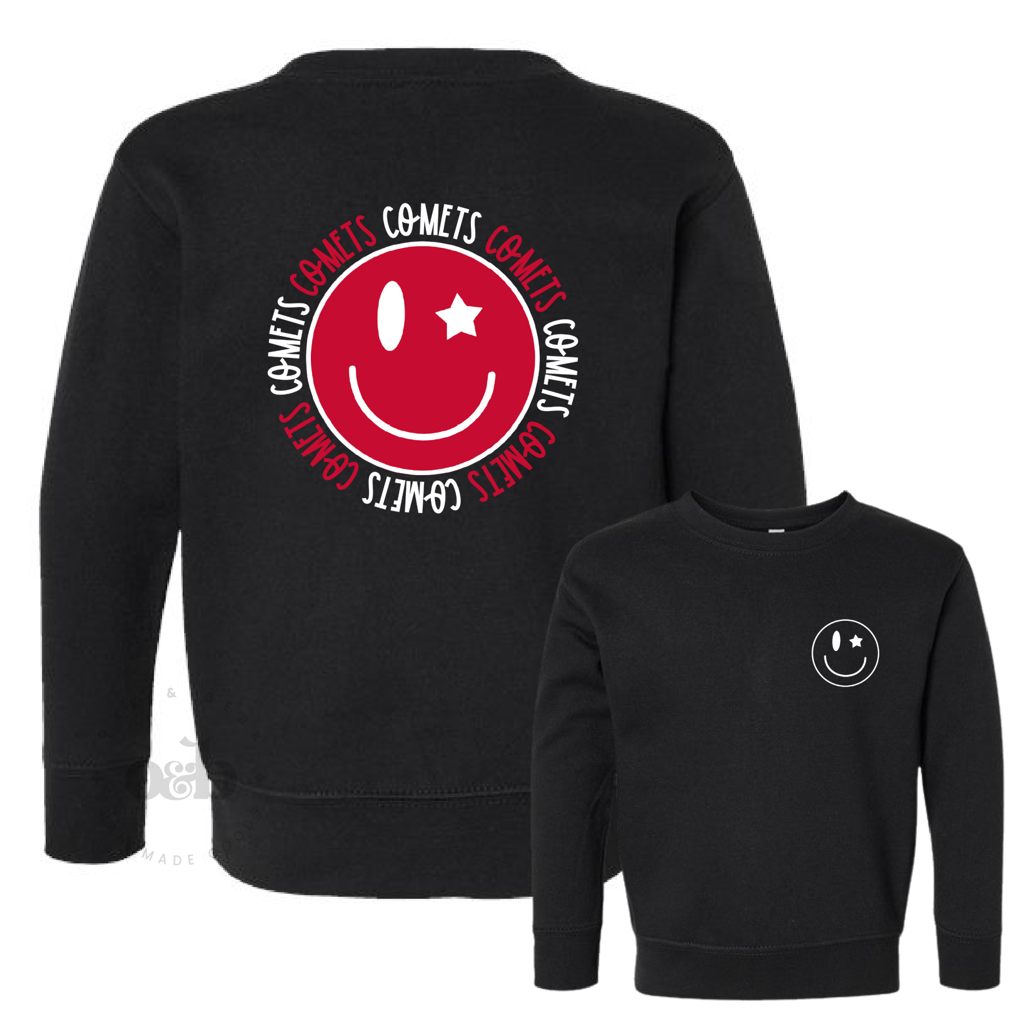 MTO / Comet Smiley, crewneck