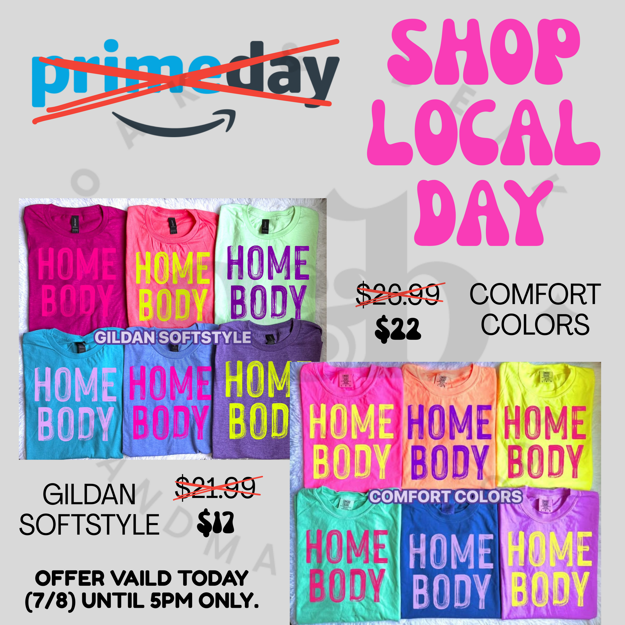 SHOP LOCAL DAY DEAL | Homebody