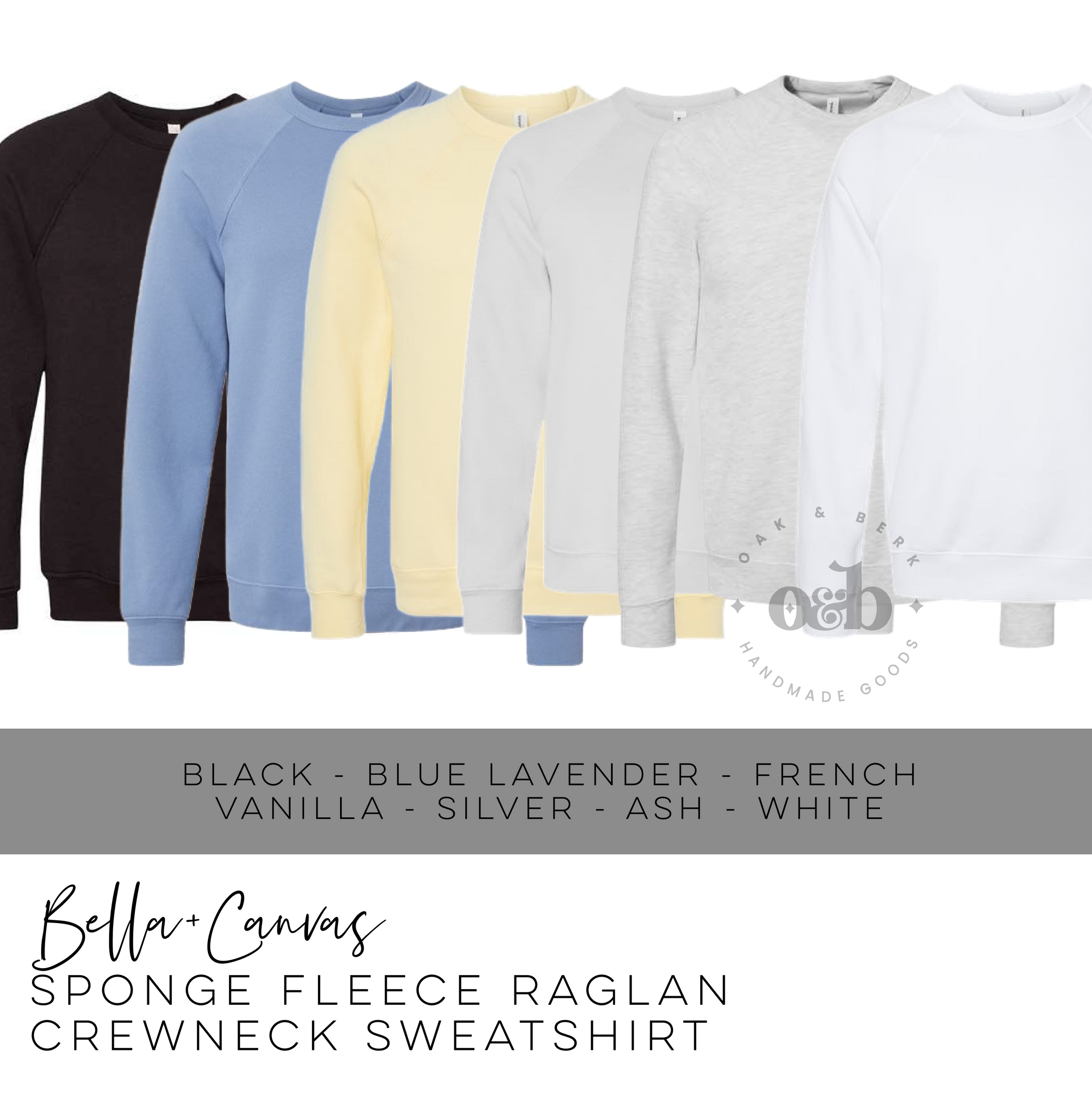 Guided Ascent, LLC - bella+canvas crewnecks