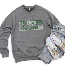 Load image into Gallery viewer, MTO /St. Lukes Longhorns Fade, sweatshirts