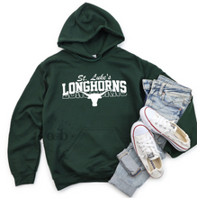 Load image into Gallery viewer, MTO / St. Luke&#39;s Longhorns, youth sweatshirts