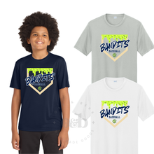 Load image into Gallery viewer, MTO / Bandits Baseball Ice Cream, sport tek tee