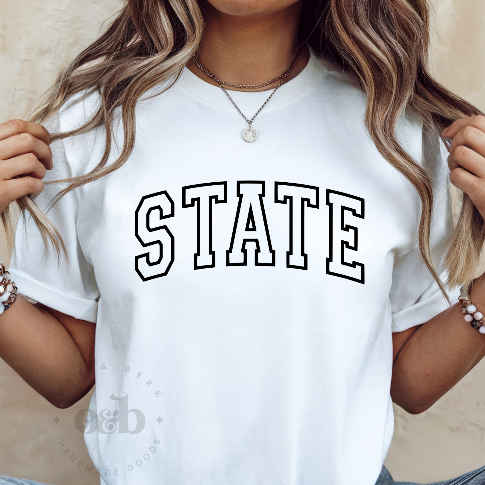 MTO / State Outline, whiteout