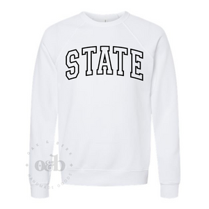 MTO / State Outline, whiteout