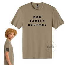 Load image into Gallery viewer, MTO / God Family Country, district tee