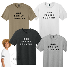 Load image into Gallery viewer, MTO / God Family Country, district tee