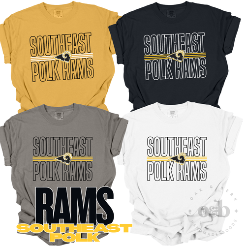 MTO / Southeast Polk Rams Outline, adult