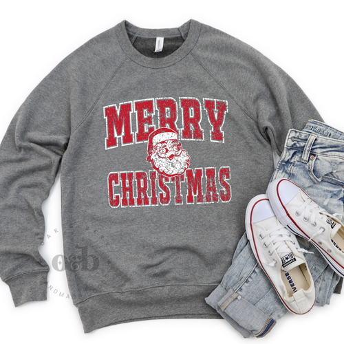 RTS / Merry Christmas Grunge Santa