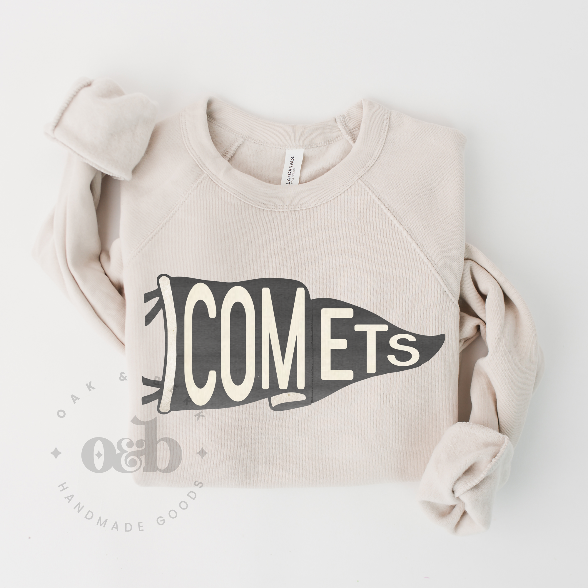 MTO / Retro Flag Mascot Sweatshirt, comets