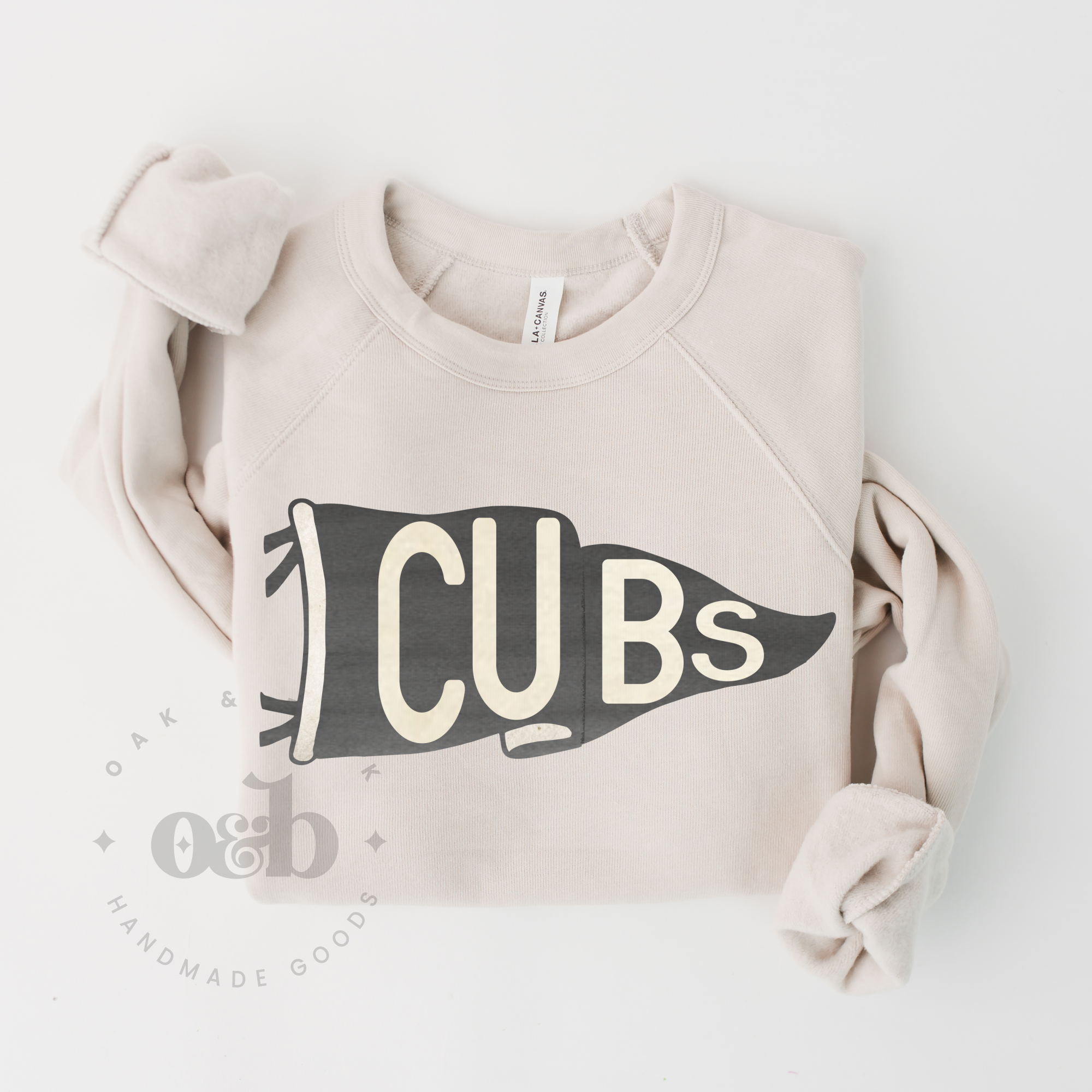 MTO / Retro Flag Mascot Sweatshirt, cubs