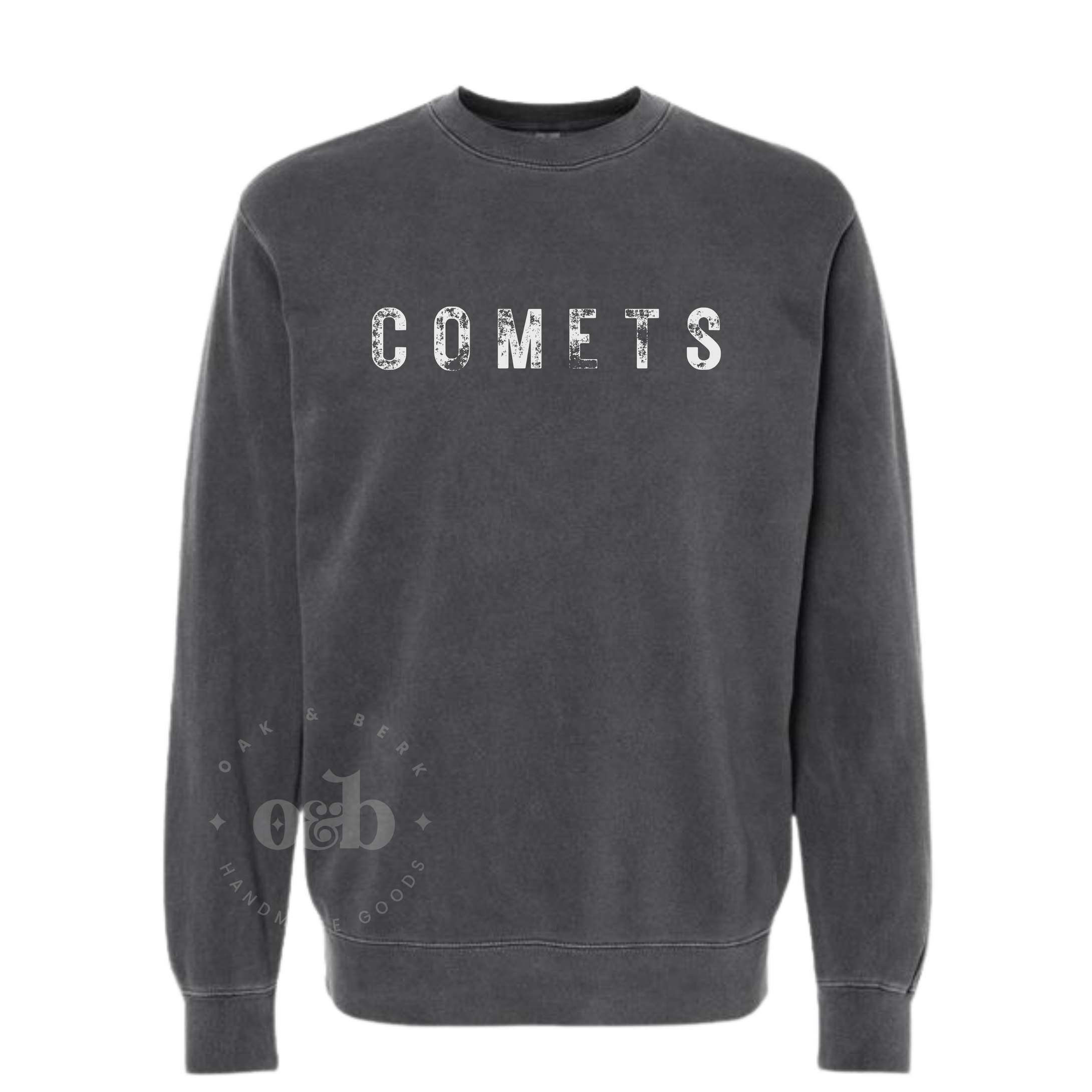 MTO / Comets Distressed Crewneck + Hoodie, adult