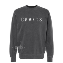 Load image into Gallery viewer, MTO / Comets Distressed Crewneck + Hoodie, adult